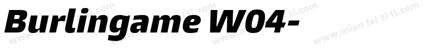 Burlingame W04字体转换